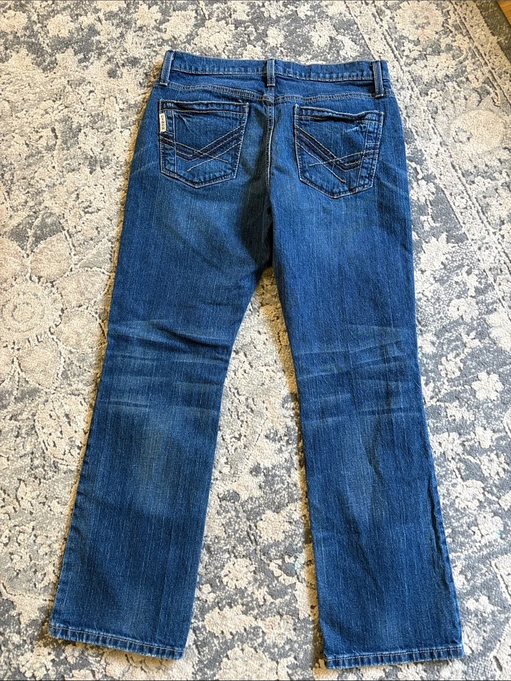 Cinch Ian Men’s Straight Jeans - Dark Blue Denim 32x30